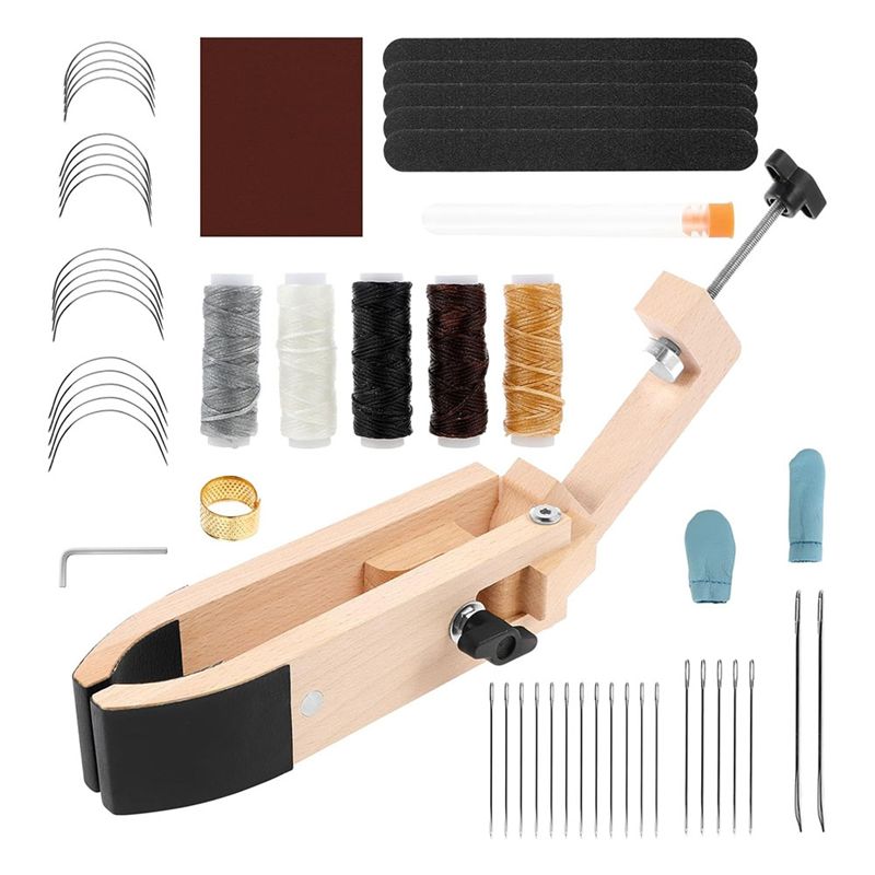 Leather Stitching Pony Clamp - A67P-مشبك خيول جلدي للخياطة، مشبك خيول