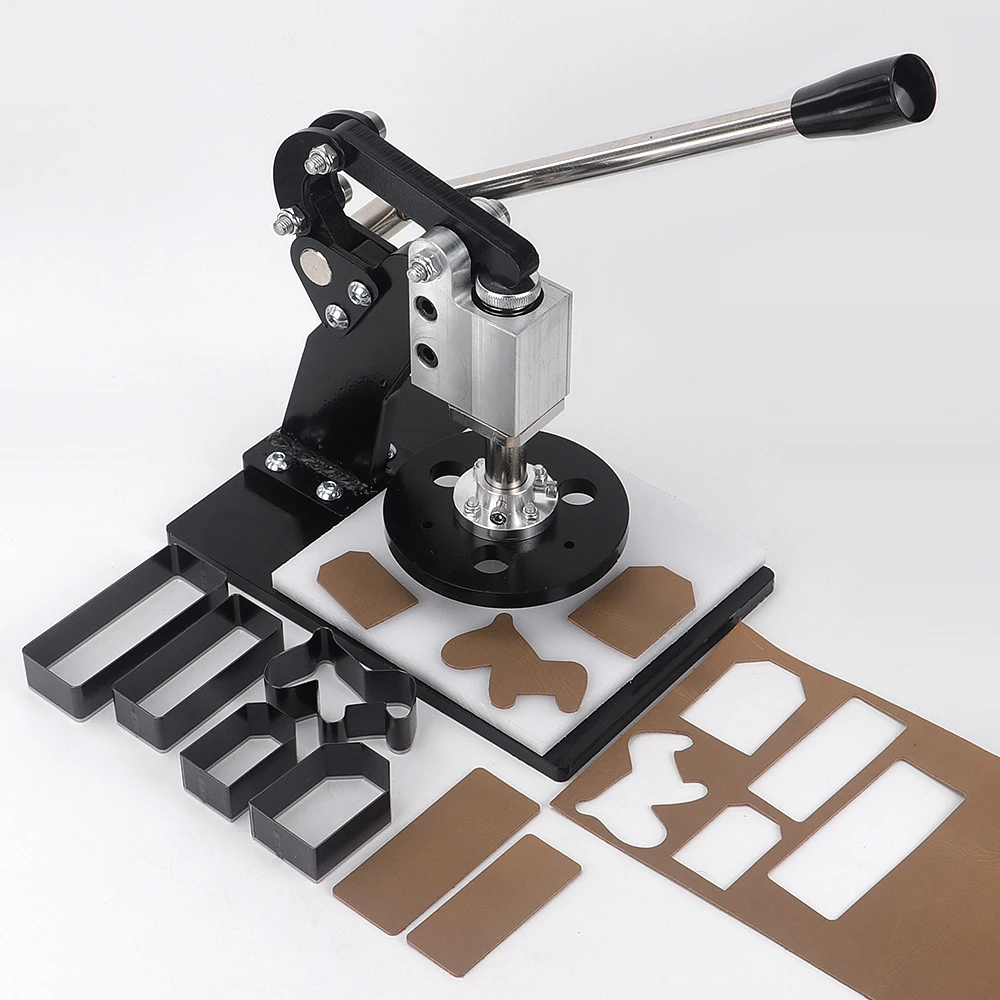Leather Cutting Die Press - آلة قطع الجلد - قاطع يدوي،