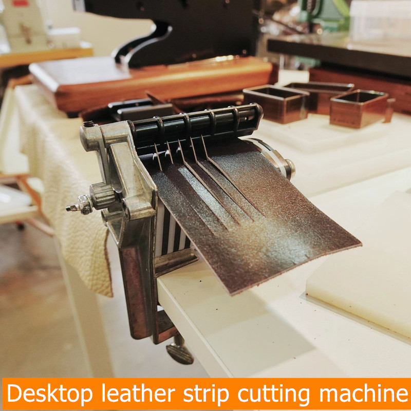 Leather Splitting Machine - آلة قطع الشريط الجلدي لسطح المكتب
