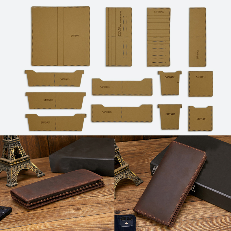 Leather Creaser Machine - YOMDID 13 قطعة محفظة طويلة قابلة