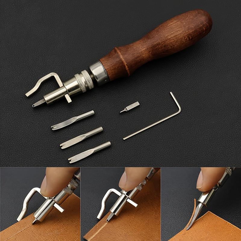 Leather Edge Beveler Set - مجموعة أدوات تشكيل الجلد 7 في