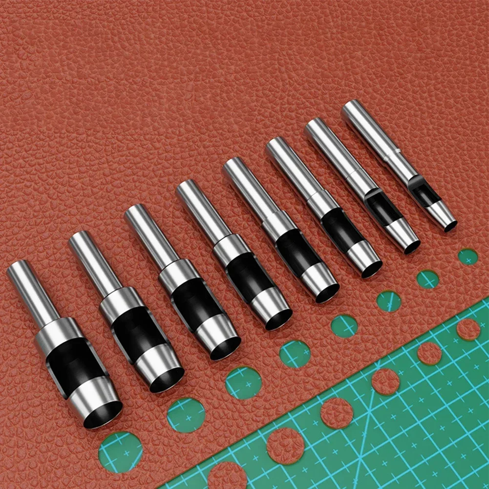 Hand Press Hole Punch Leather - 1 قطعة أدوات ثقب الجلود اللكم