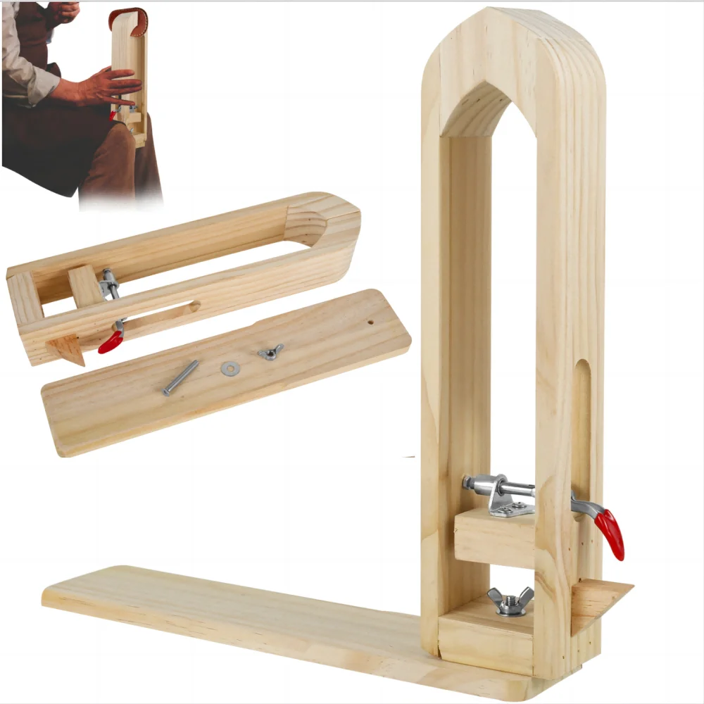 Leather Stitching Pony Clamp - مشبك خياطة جلدي على شكل حصان،