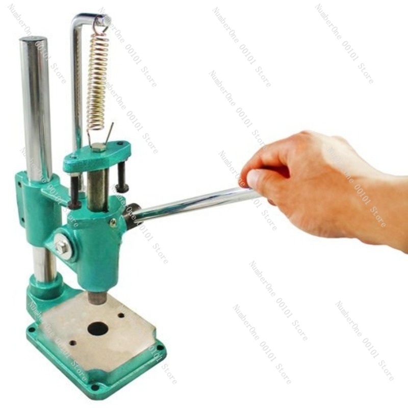 آلة ضغط يدوية صغيرة من حديد ال - مراجعة Leather Cutting Die Press وسعره