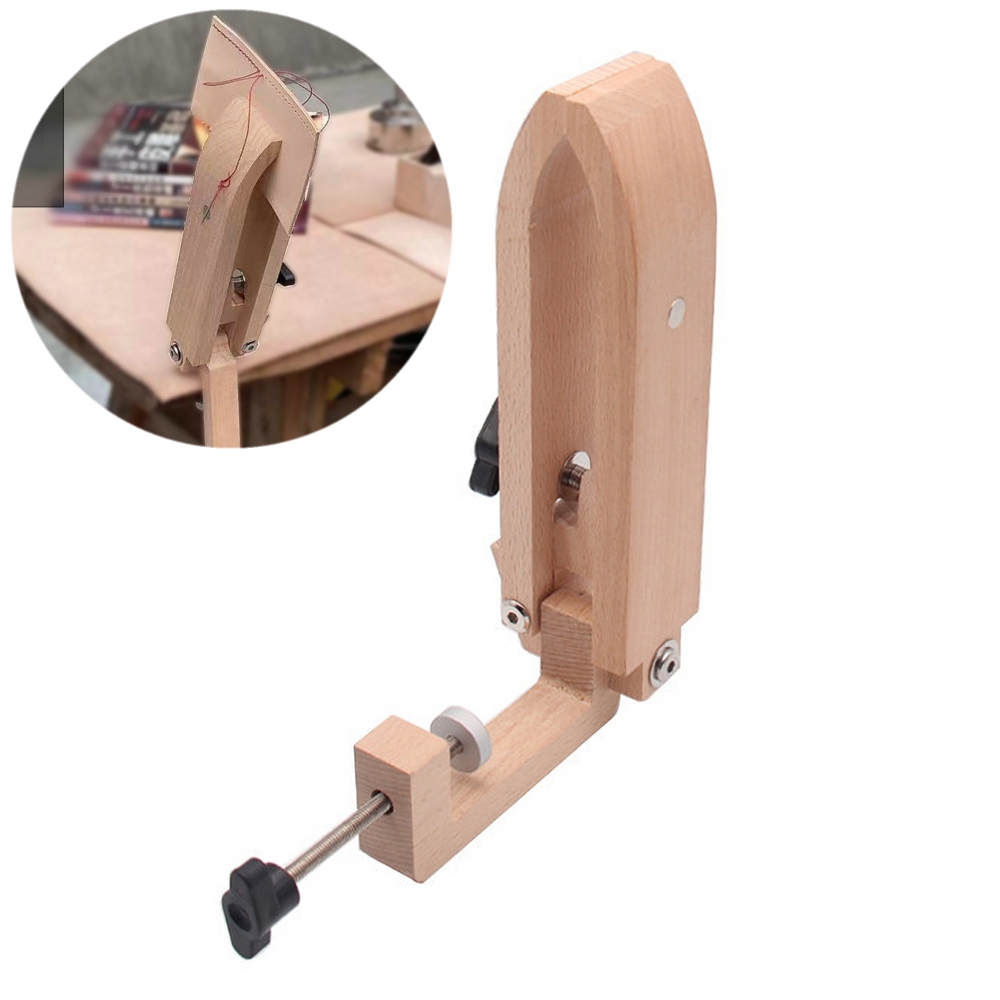 الخشب الجلود الحرفية المشبك كل - مراجعة Leather Stitching Pony Clamp وسعره