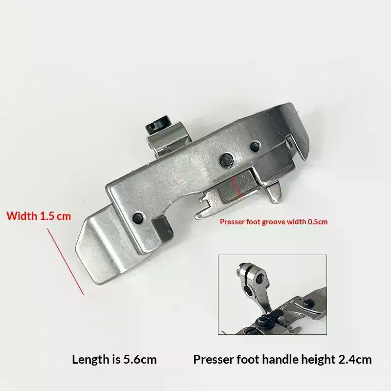 208730 قدم ضاغطة مرنة ضيقة الل - مراجعة Overlock Sewing Machine 4 Thread وسعره