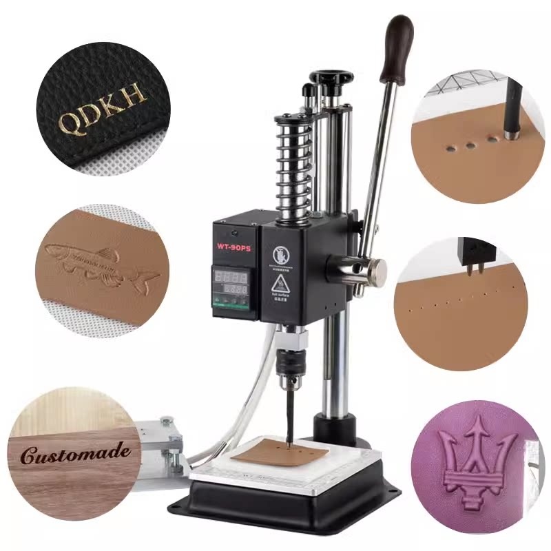 آلة يدوية صغيرة لختم الجلد من  - مراجعة Leather Cutting Die Press وسعره