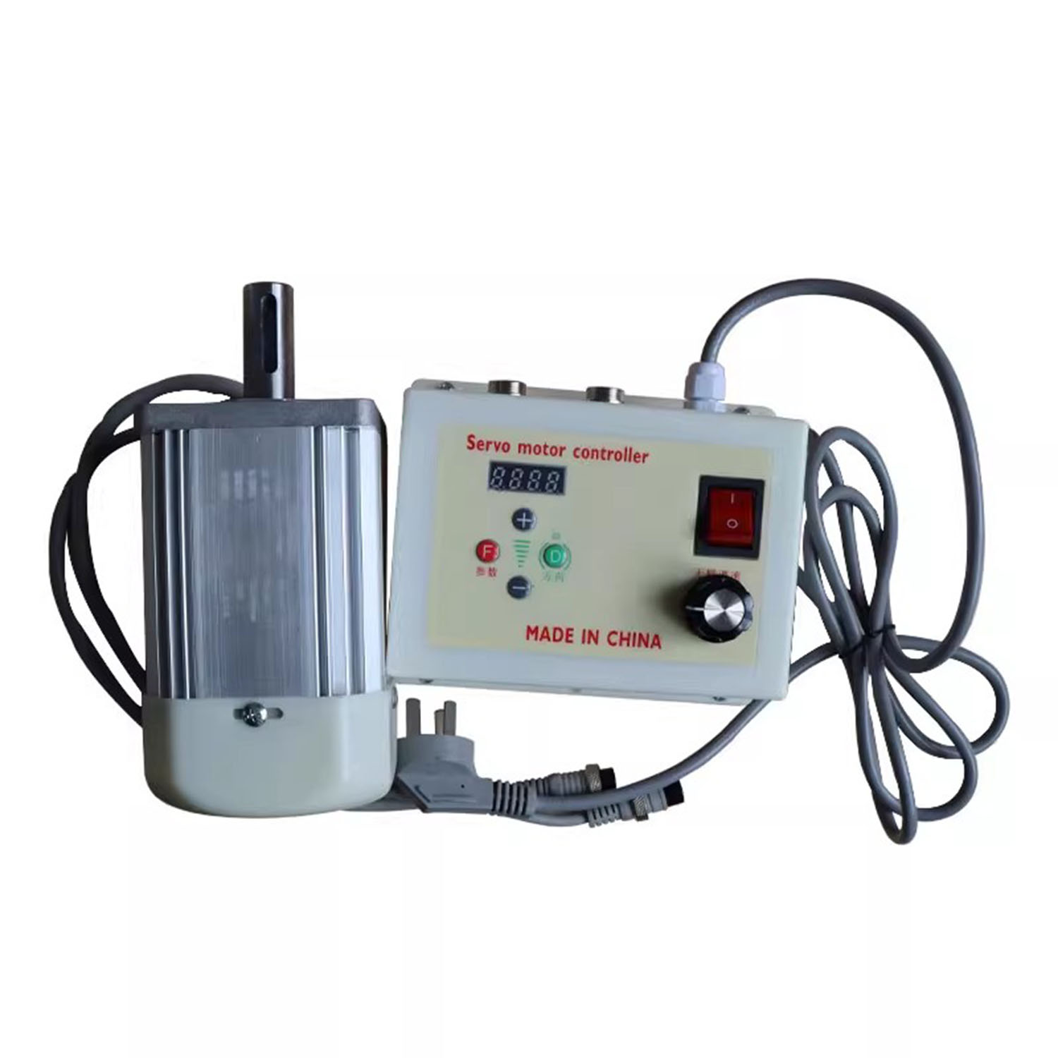 موتور تيار مباشر لآلة حزام الر - مراجعة Sewing Machine Servo Motor 750W وسعره