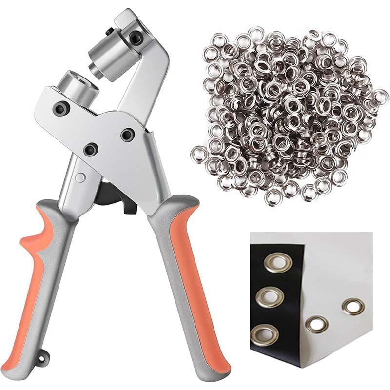 طقم أدوات كماشة ثقب العراوي ال - مراجعة Hand Press Hole Punch Leather وسعره