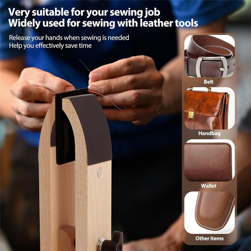 A67P-مشبك خيول جلدي للخياطة، م - مراجعة Leather Stitching Pony Clamp وسعره
