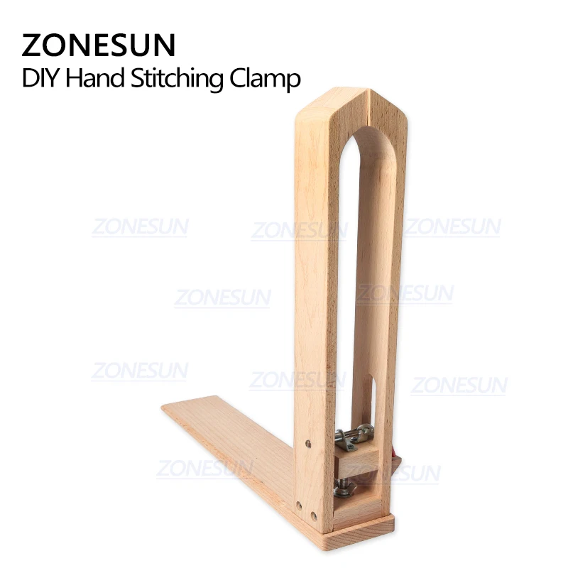 ZONESUN أدوات خياطة الخشب الجل - مراجعة Leather Stitching Pony Clamp وسعره