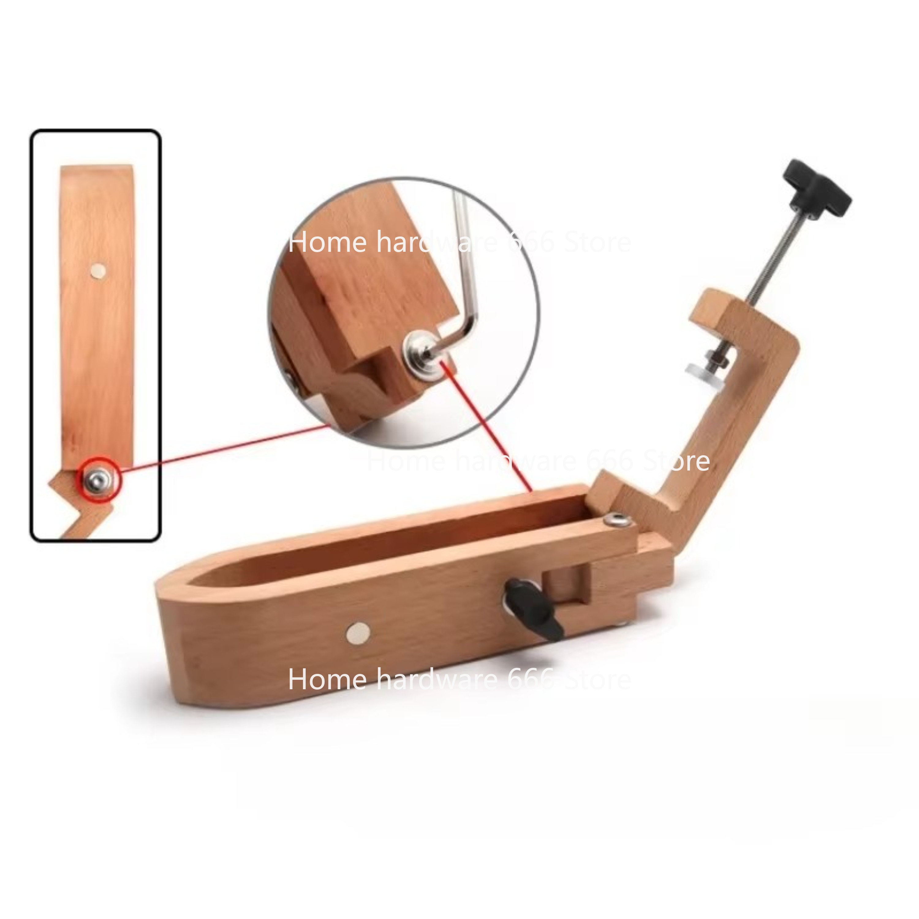 مشبك خشبي قابل للطي لربط المهر - مراجعة Leather Stitching Pony Clamp وسعره