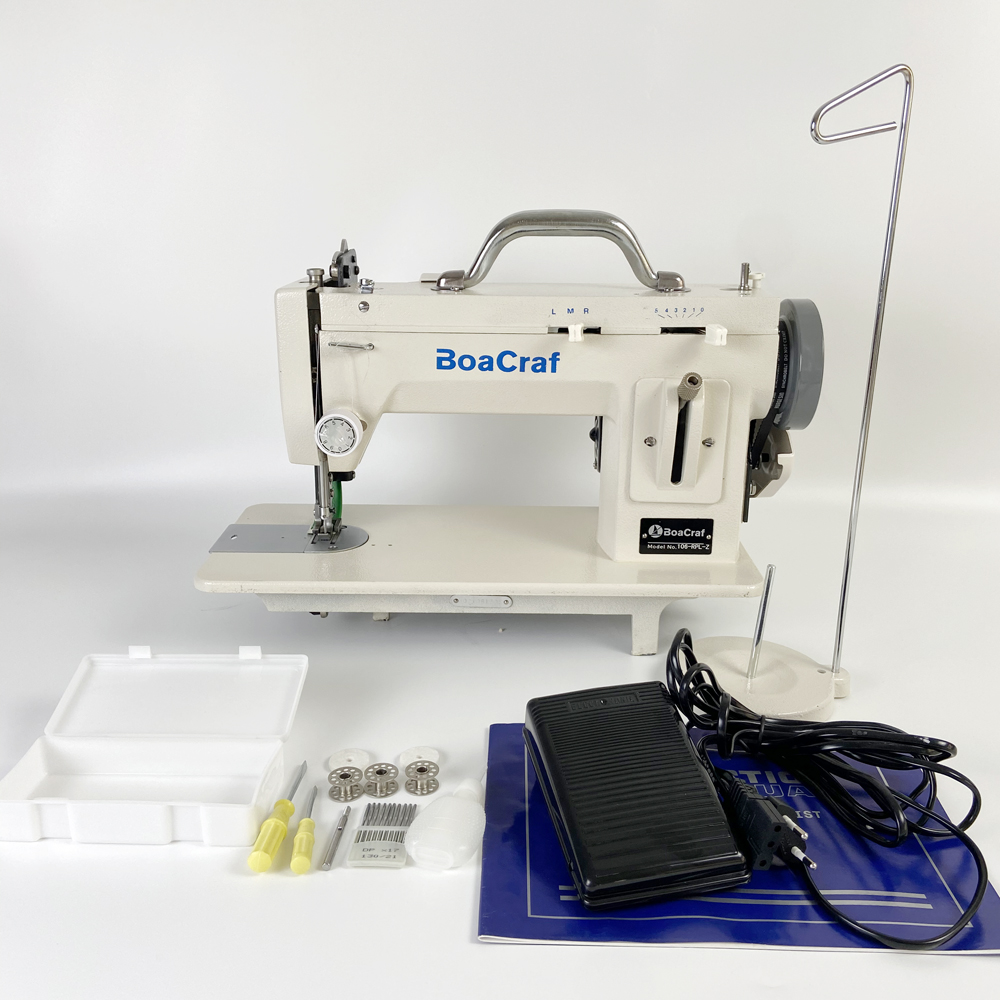 ماكينة خياطة منزلية 220 فولت/1 - مراجعة Leather Sewing Machine Walking Foot وسعره