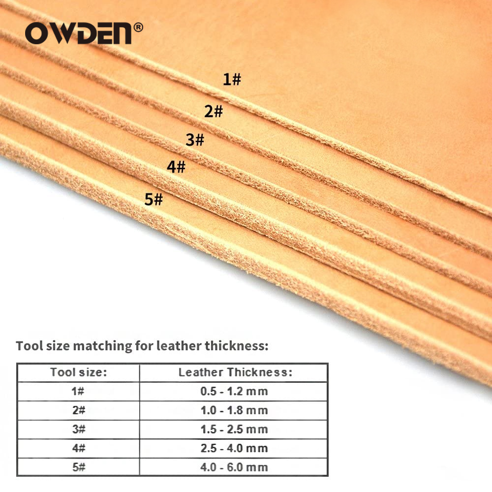 عجوز # 1-5 أداة مشطوفة بحافة ج - مراجعة Leather Edge Beveler Set وسعره