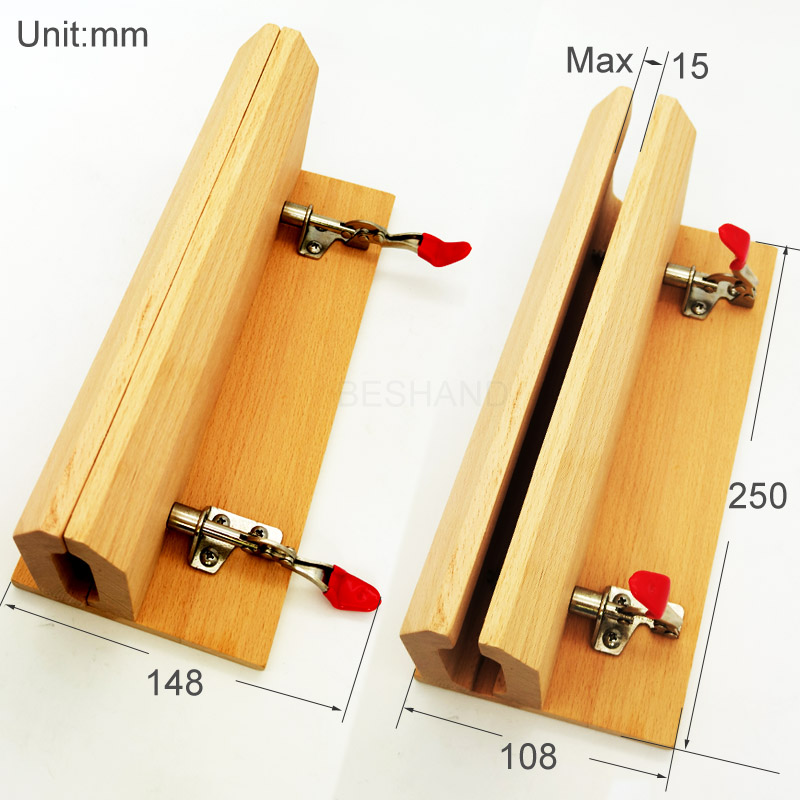 الجلود الحرفية اليد خياطة المش - مراجعة Leather Stitching Pony Clamp وسعره