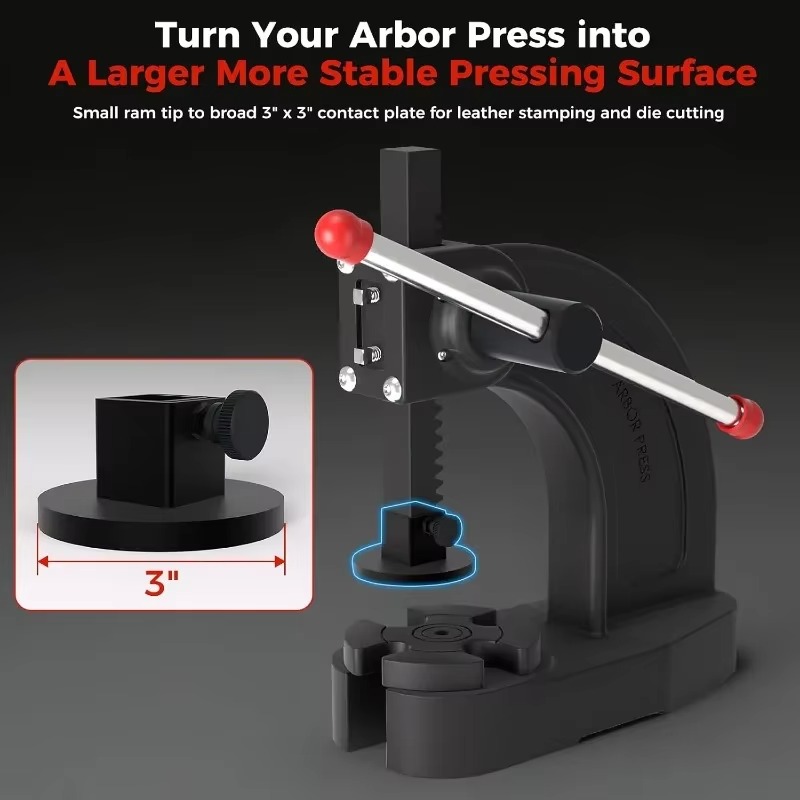 لوح فولاذي كربوني أسود مقاس 3  - مراجعة Leather Cutting Die Press وسعره