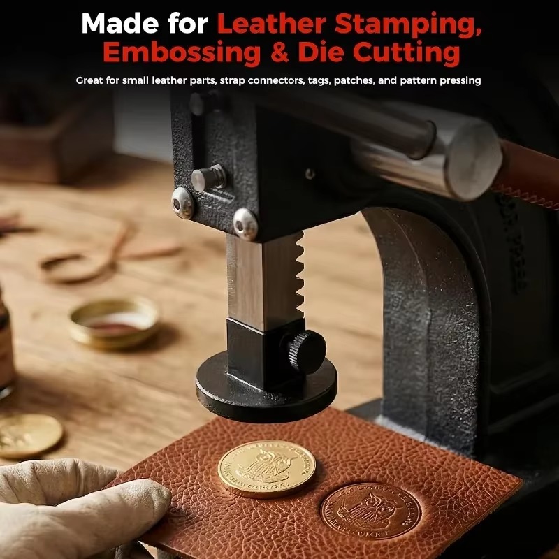 لوح فولاذي كربوني أسود مقاس 3  - مراجعة Leather Cutting Die Press وسعره