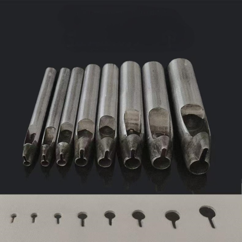أدوات ثقب الجلد مع ثقوب ونهايا - مراجعة Hand Press Hole Punch Leather وسعره