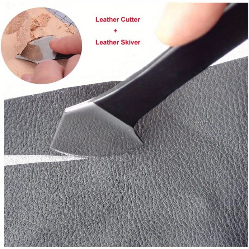 قطعتان من سكاكين قطع وتشذيب ال - مراجعة Leather Edge Beveler Set وسعره