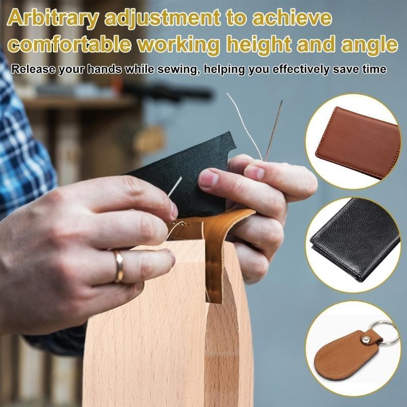 97BA الجلود الخياطة المهور قاب - مراجعة Leather Stitching Pony Clamp وسعره