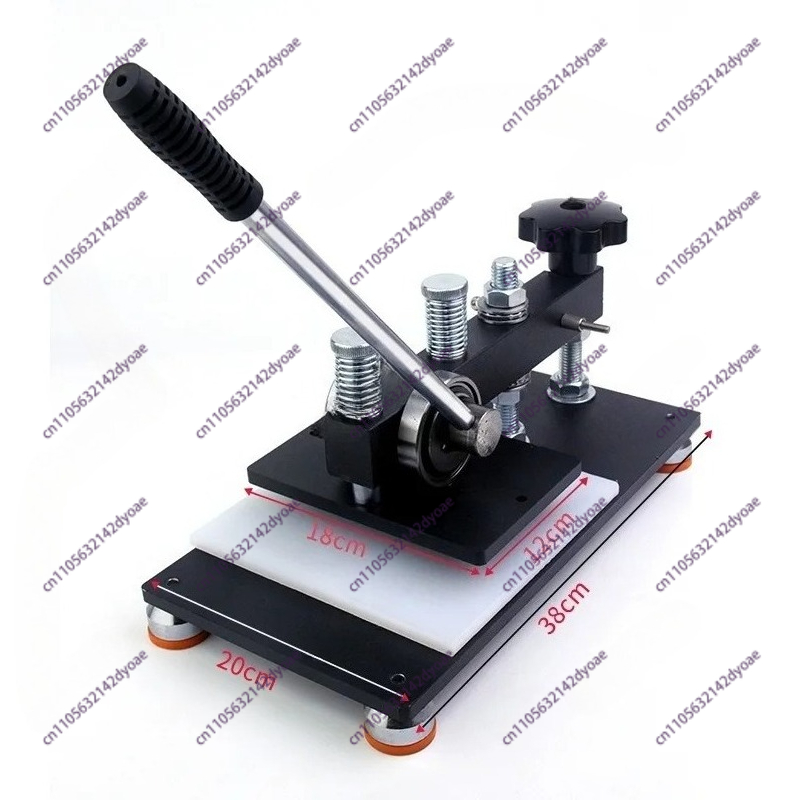 ماكينة قص يدوية بذراع متأرجح،  - مراجعة Leather Cutting Die Press وسعره