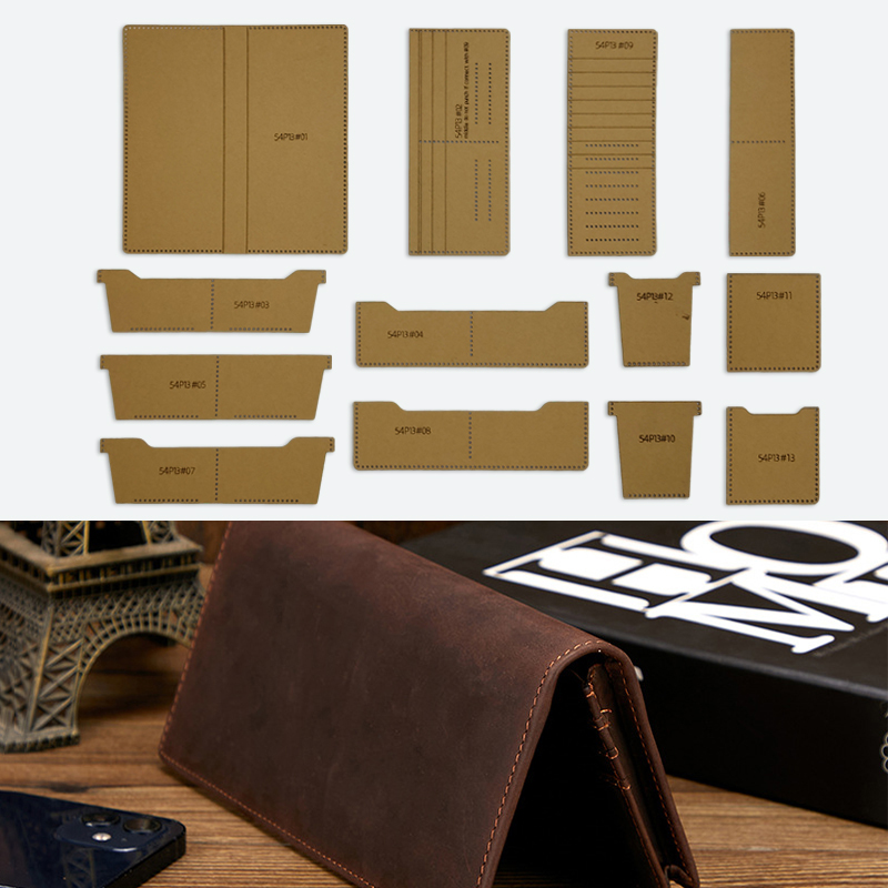 YOMDID 13 قطعة محفظة طويلة قاب - مراجعة Leather Creaser Machine وسعره