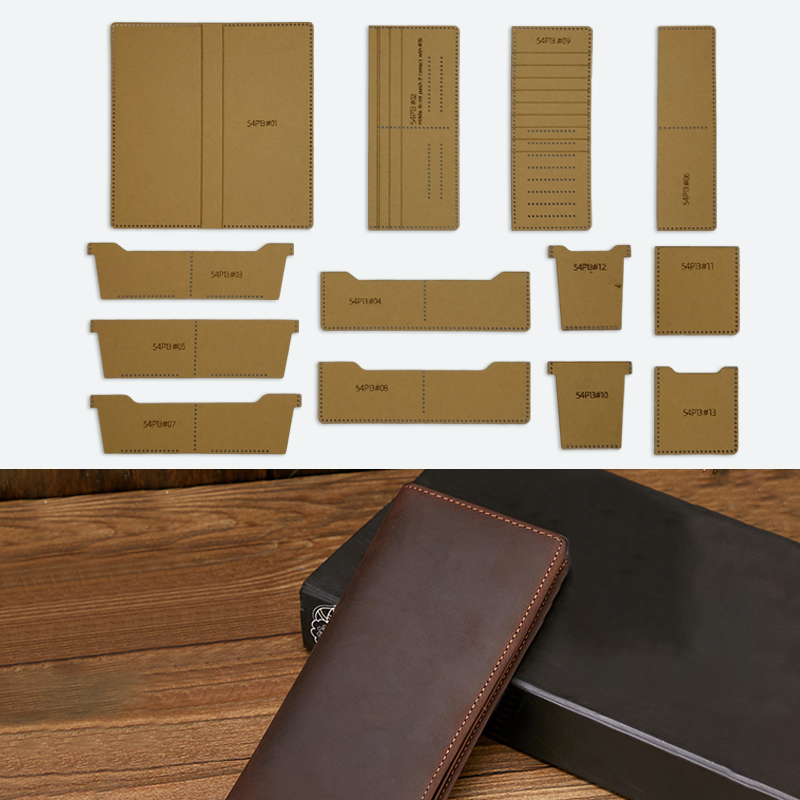 YOMDID 13 قطعة محفظة طويلة قاب - مراجعة Leather Creaser Machine وسعره