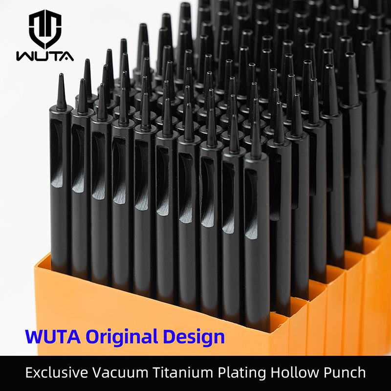 WUTA 1-10 pcs مجموعة أدوات ثقب - مراجعة Hand Press Hole Punch Leather وسعره