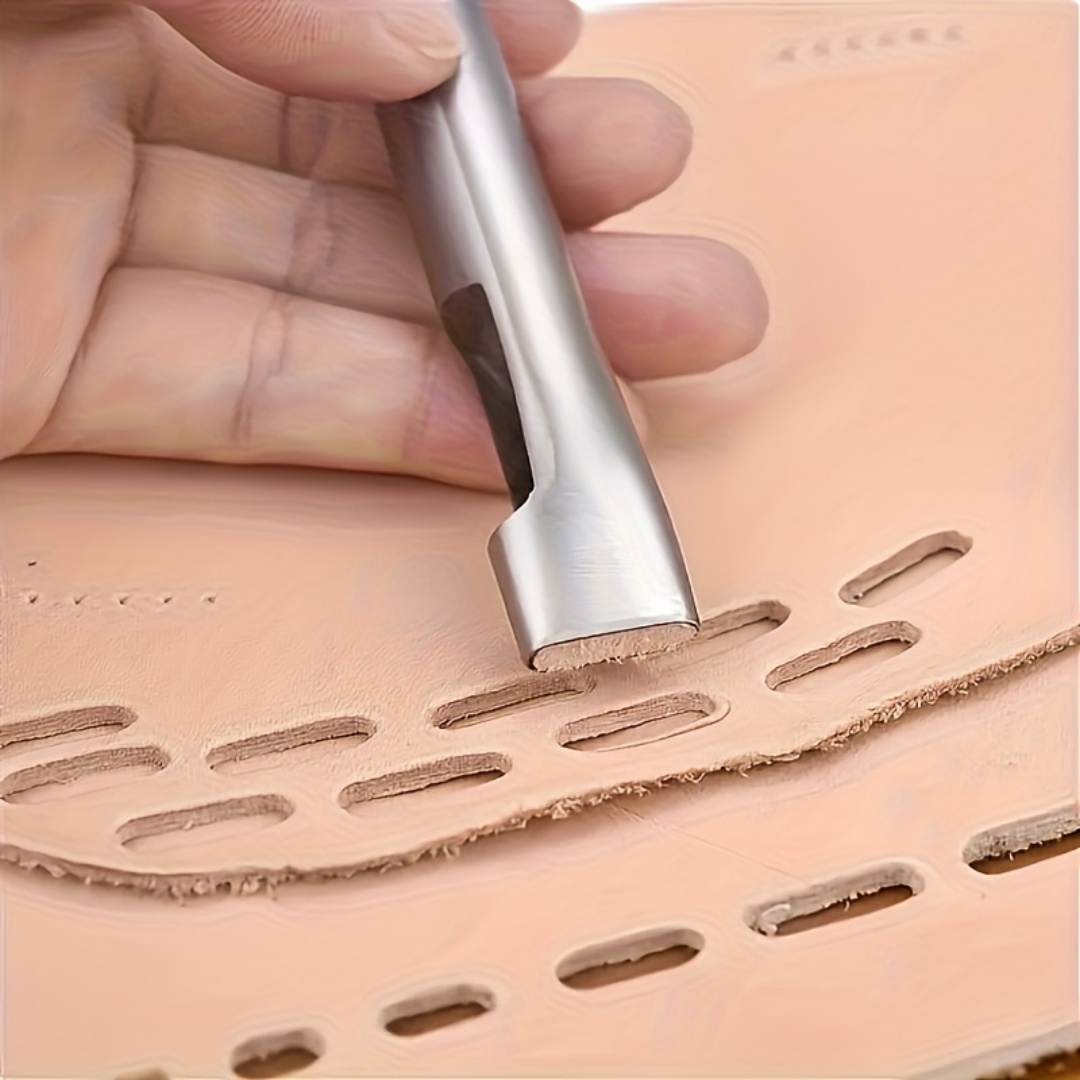 5 قطع من أدوات ثقب الجلد المست - مراجعة Hand Press Hole Punch Leather وسعره