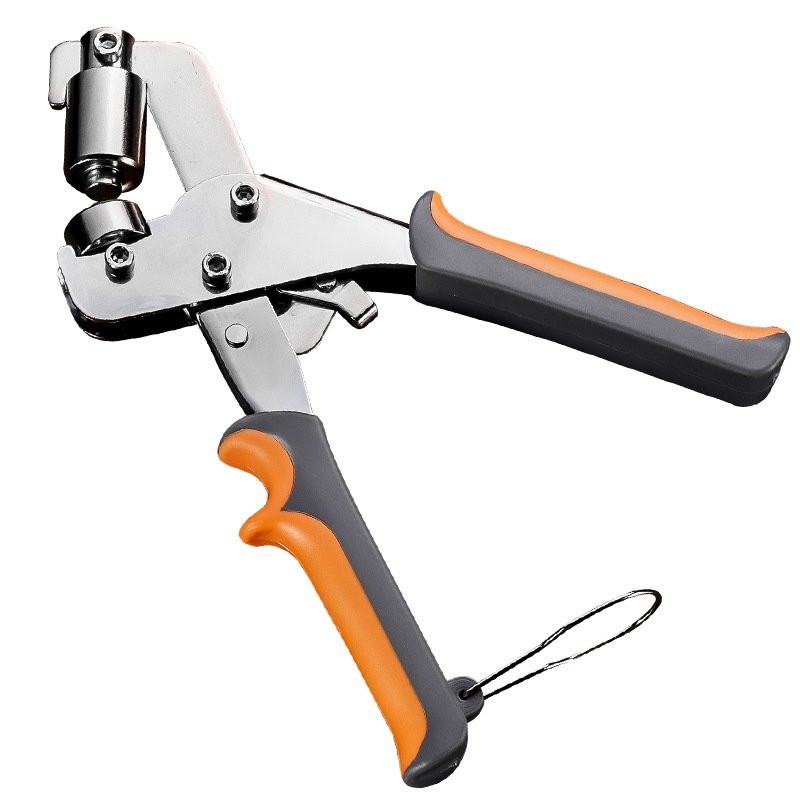 طقم كماشة تثبيت حلقات معدنية ( - مراجعة Hand Press Hole Punch Leather وسعره