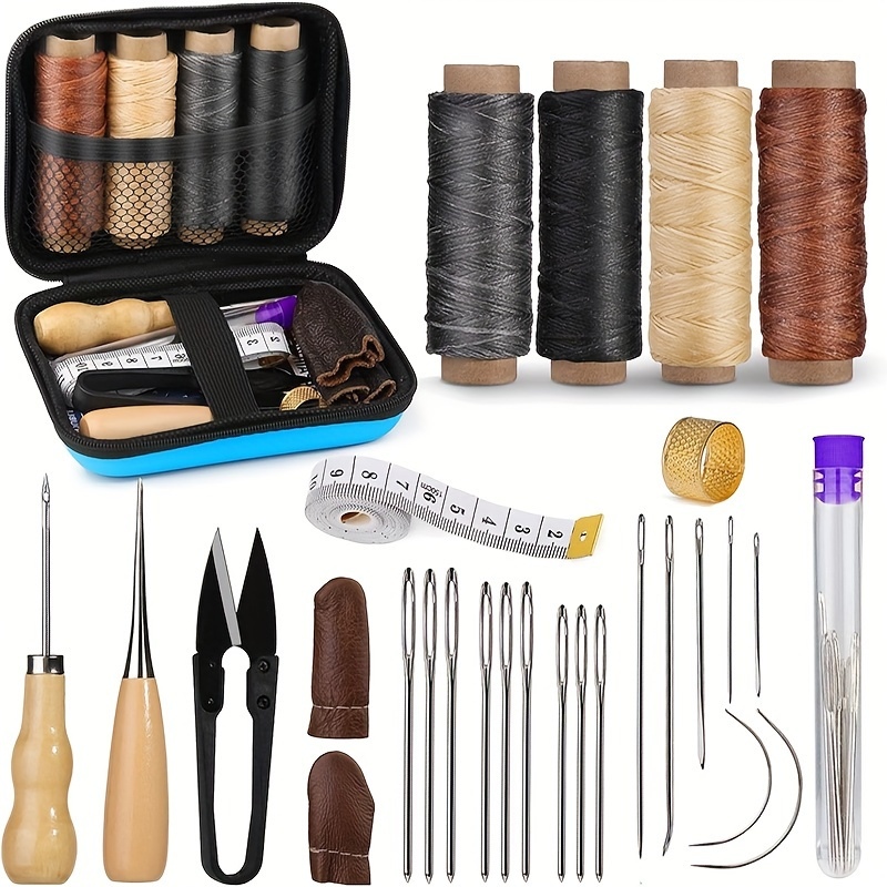 طقم خياطة الجلد، طقم إصلاح الج - مراجعة Leather Creaser Machine وسعره