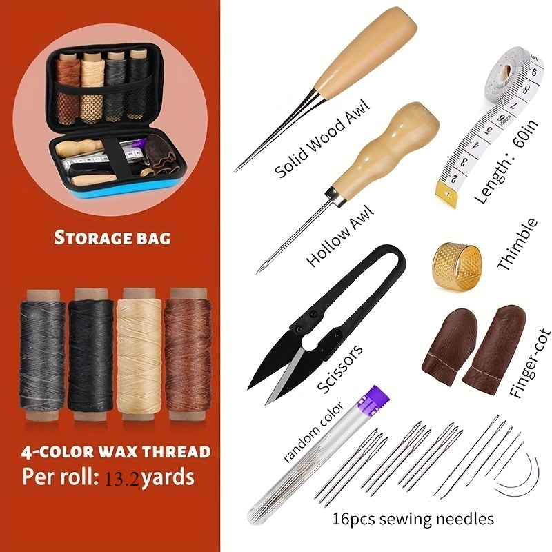 طقم خياطة الجلد، طقم إصلاح الج - مراجعة Leather Creaser Machine وسعره