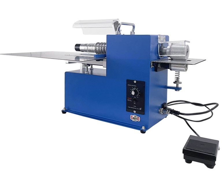 ماكينة قص وطي حواف الأحزمة الج - مراجعة Leather Splitting Machine وسعره
