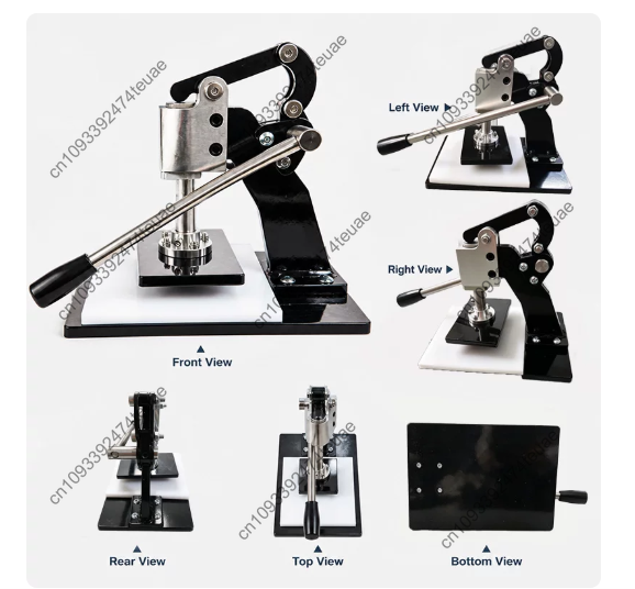 آلة الضغط اليدوية E09، آلة ضغط - مراجعة Leather Cutting Die Press وسعره
