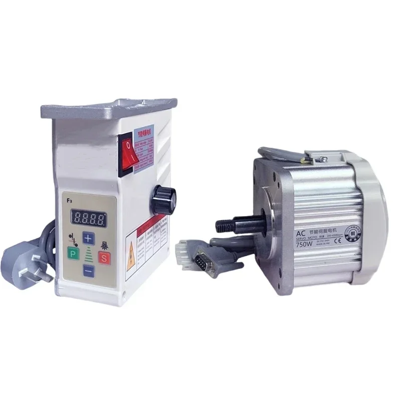 محرك سيرفو بدون فرش موفر للطاق - مراجعة Sewing Machine Servo Motor 750W وسعره