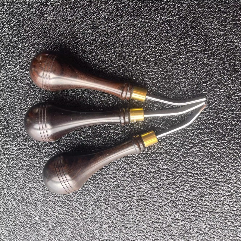 مقابض خشبية منتجات جلدية عالية - مراجعة Leather Edge Beveler Set وسعره