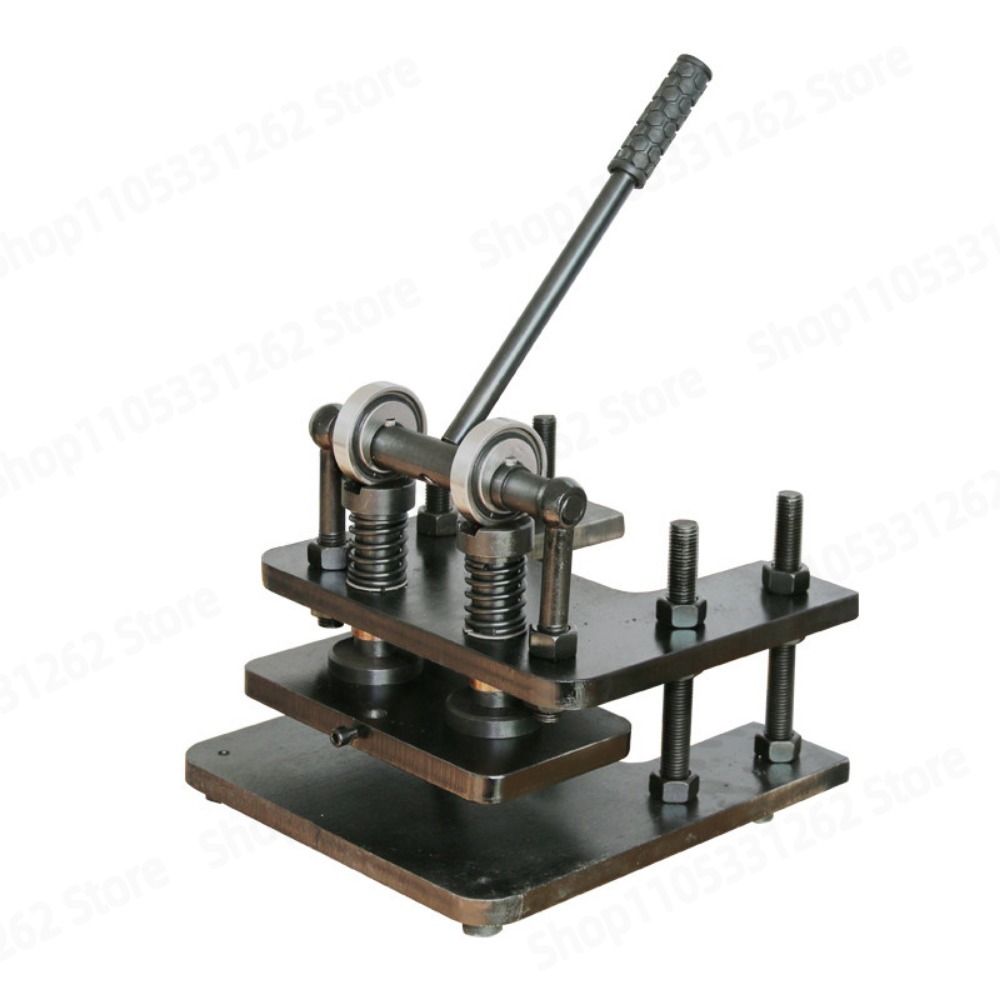 آلة قص يدوية صغيرة IGE-001 لقط - مراجعة Leather Cutting Die Press وسعره