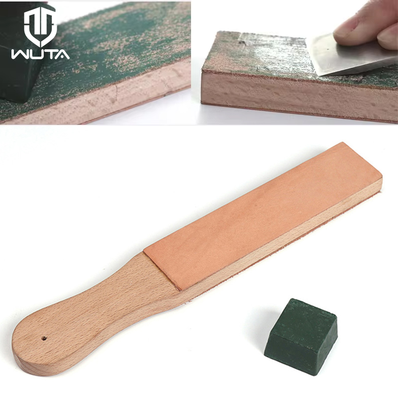 WUTA 1 قطعة الجلود سكين مبراة  - مراجعة Leather Edge Beveler Set وسعره